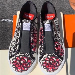 Coach Poppy Floral Graffiti Shoes